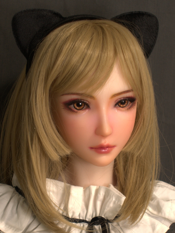 H505 Mini Anime Silicone Sex Doll Head｜Elsa Babe Head