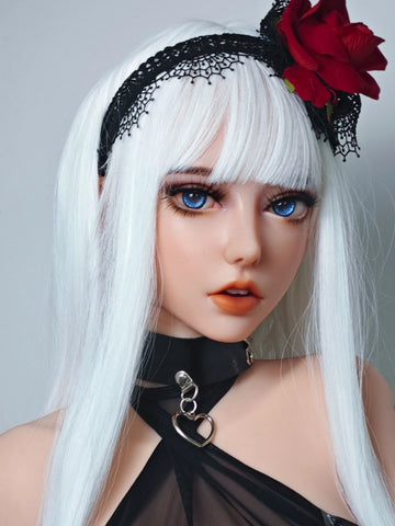 H533 Silicone Anime Sex Doll Head｜Elsa Babe Head