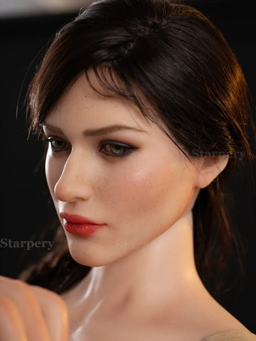 F1709-167cm/5ft5 E Cup Big Breast Realistic Silicone Sex Doll | Starpery Doll