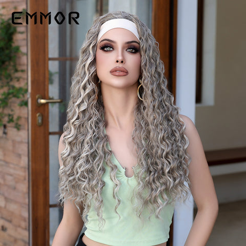 KW003 – Doll Wig Blonde Long Loose Curls