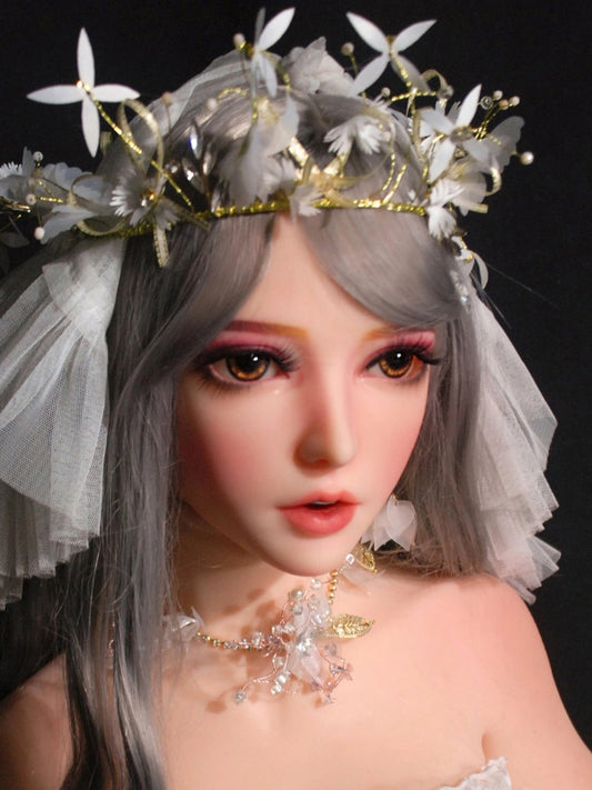 H534 Silicone Anime Sex Doll Head｜Elsa Babe Head
