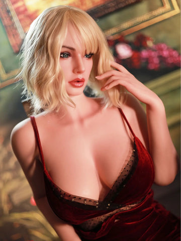 F8555 -158cm/5ft2-28kg  D Cup Real Lady Silicone Adult Full Size Sex Doll T47| Top Fire Doll
