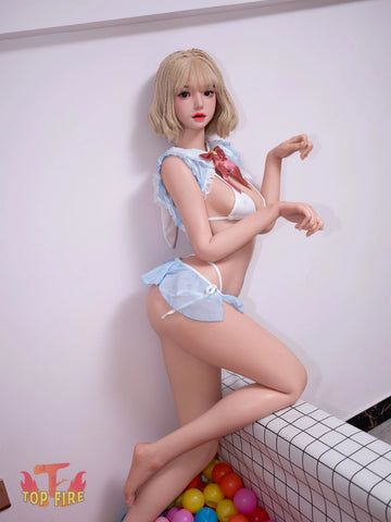 F8570-164cm-28kg B Cup Real Feel Silicone Full Sex Dolls Kali | Top Fire Doll