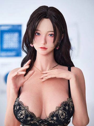 F9455-167cm(5.4ft)-43.5kg 2.2u G Cup Asian Real ROS Silicone Big Boobs Sex Doll｜AITIA Doll
