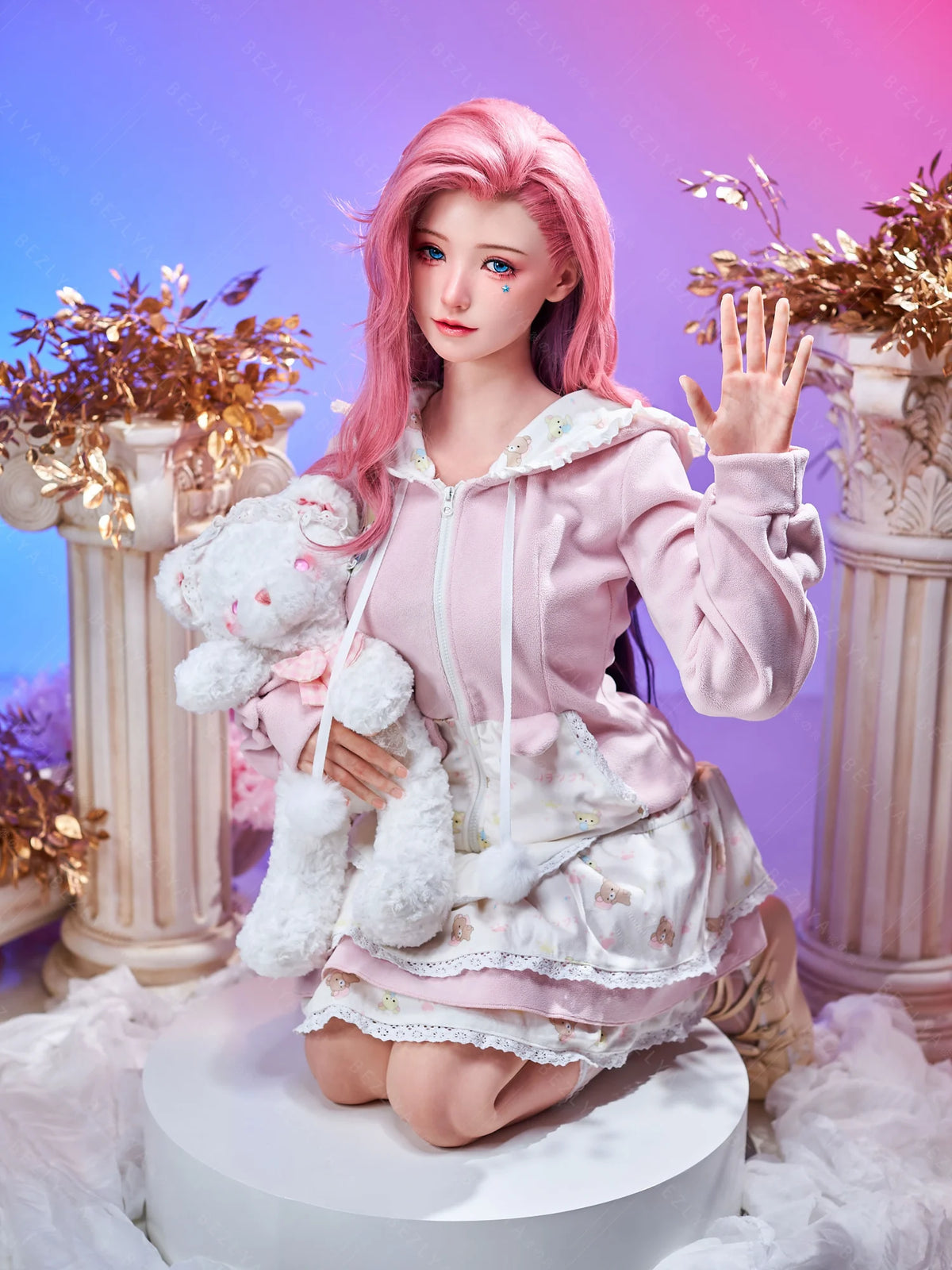 F9368-168cm-2.2cf ROS Asian Cosplay Silicone Celebrity Lifesize Sex Doll｜AITIA Doll