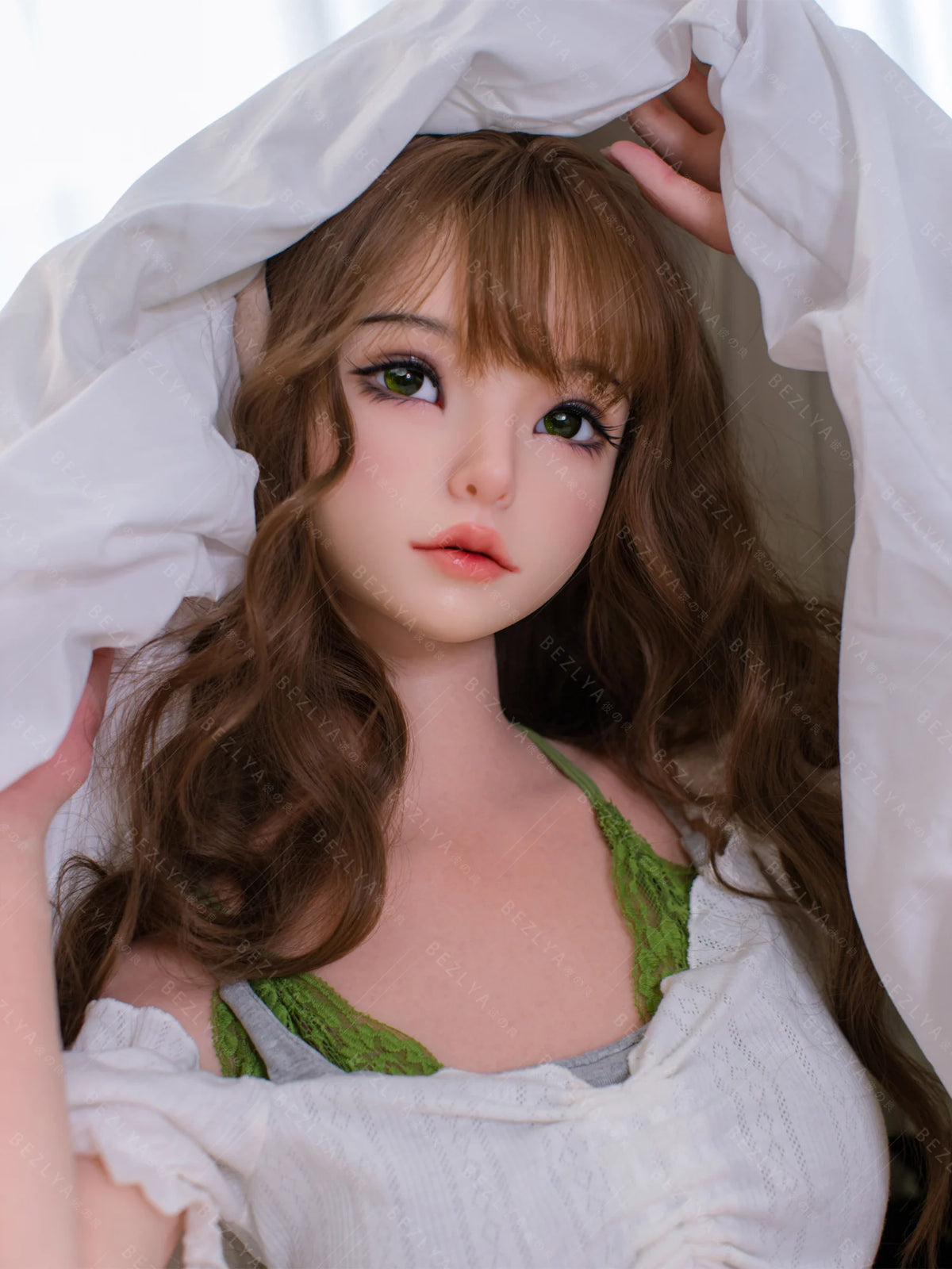 F9315-150cm(4ft11)-30kg 2.2 A Cup Asian Real Silicone Japanese life sized sex doll｜AITIA Doll