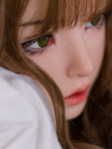 F9315-150cm(4ft11)-30kg 2.2 A Cup Asian Real Silicone Japanese life sized sex doll｜AITIA Doll