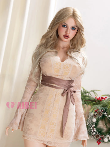 F6284-167cm(5ft6)-35kg E Cup AB26 Silicone Realistic Sex Doll with ROS Head | Aibei Doll Luxe