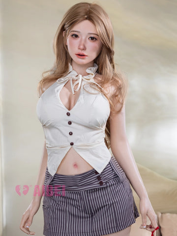 F8633-167cm(5ft6)-35kg E Cup Realistic Silicone Sex Doll With ROS | Aibei Doll Luxe