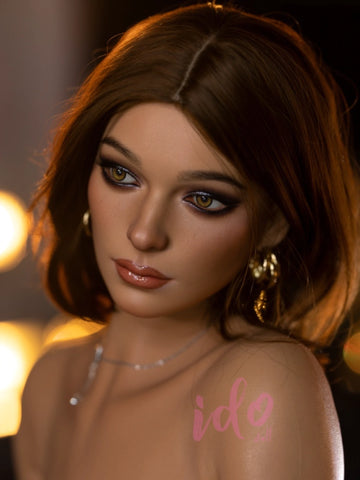 F6112K—167cm/5.48ft-36kg F Cup ROS Silicone Realistic Celebrity Look Alike Sex Doll Weight Reduction【IN Stock USA】| IDO Doll