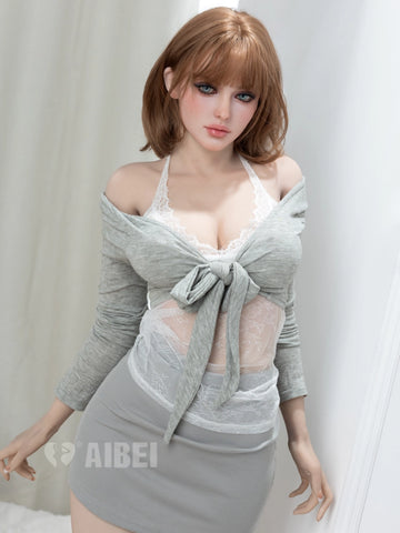 F8691-159cm(5ft3)-41kg D Cup Realistic TPE Female Asian Sex Doll  | Aibei Doll