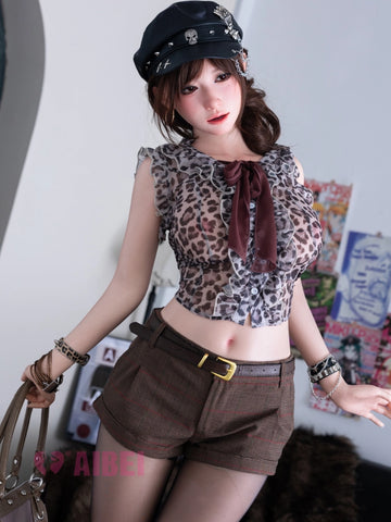 F8644-167cm(5ft6)-35kg E Cup Silicone Adult Sex Doll With ROS Head | Aibei Doll Luxe