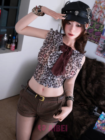 F8644-167cm(5ft6)-35kg E Cup Silicone Adult Sex Doll With ROS Head | Aibei Doll Luxe
