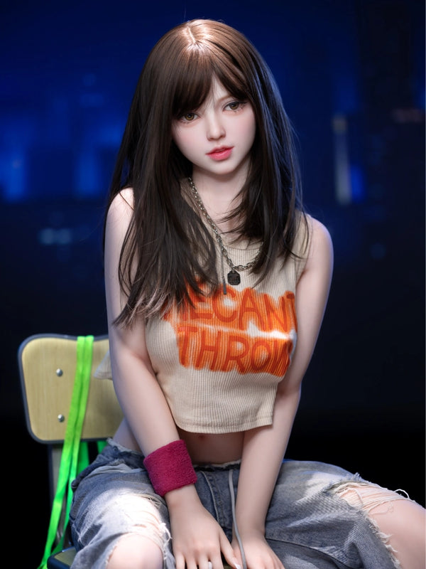 F3414-157cm(5ft1)-32kg D Cup Asian Sweet TPE Chinese Teen Sex Dolls【IN Stock USA】| Aibei Doll