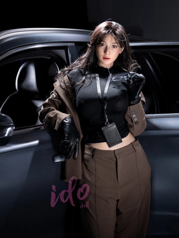 F1725—165cm/5フィート4 カルメン Fカップ シリコン可動ジョーズ セックスドール|Zelex Doll 