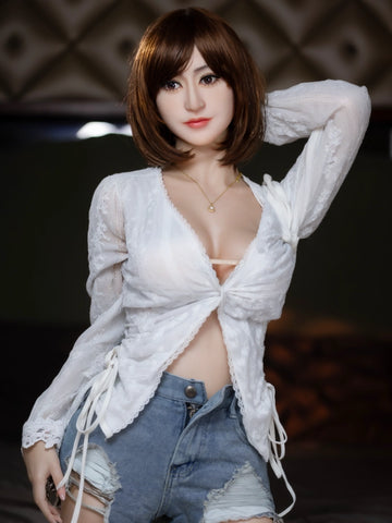 F3419-158cm(5f2) -33kg E Cup Petite Medium breast TPE Sex Doll|Aibei Doll