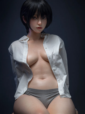 F5736—151cm/4ft9-34kg A Cup Silicone Asian Chinese Sex Doll  | Firefly Diary