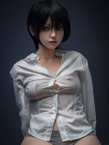 F5736—151cm/4ft9-34kg A Cup Silicone Asian Chinese Sex Doll  | Firefly Diary