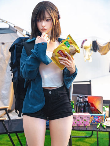 F5735—151cm/4ft9-34kg A Cup Silicone Asian Chinese Sex Doll  | Firefly Diary