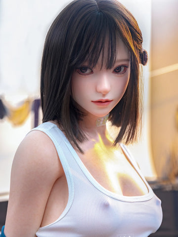 F5735—151cm/4ft9-34kg A Cup Silicone Asian Chinese Sex Doll  | Firefly Diary