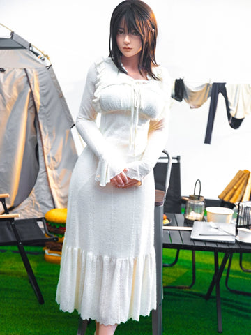 F5764—159cm/5ft2-37kg E Cup Silicone Asian  Sex Doll  | Firefly Diary