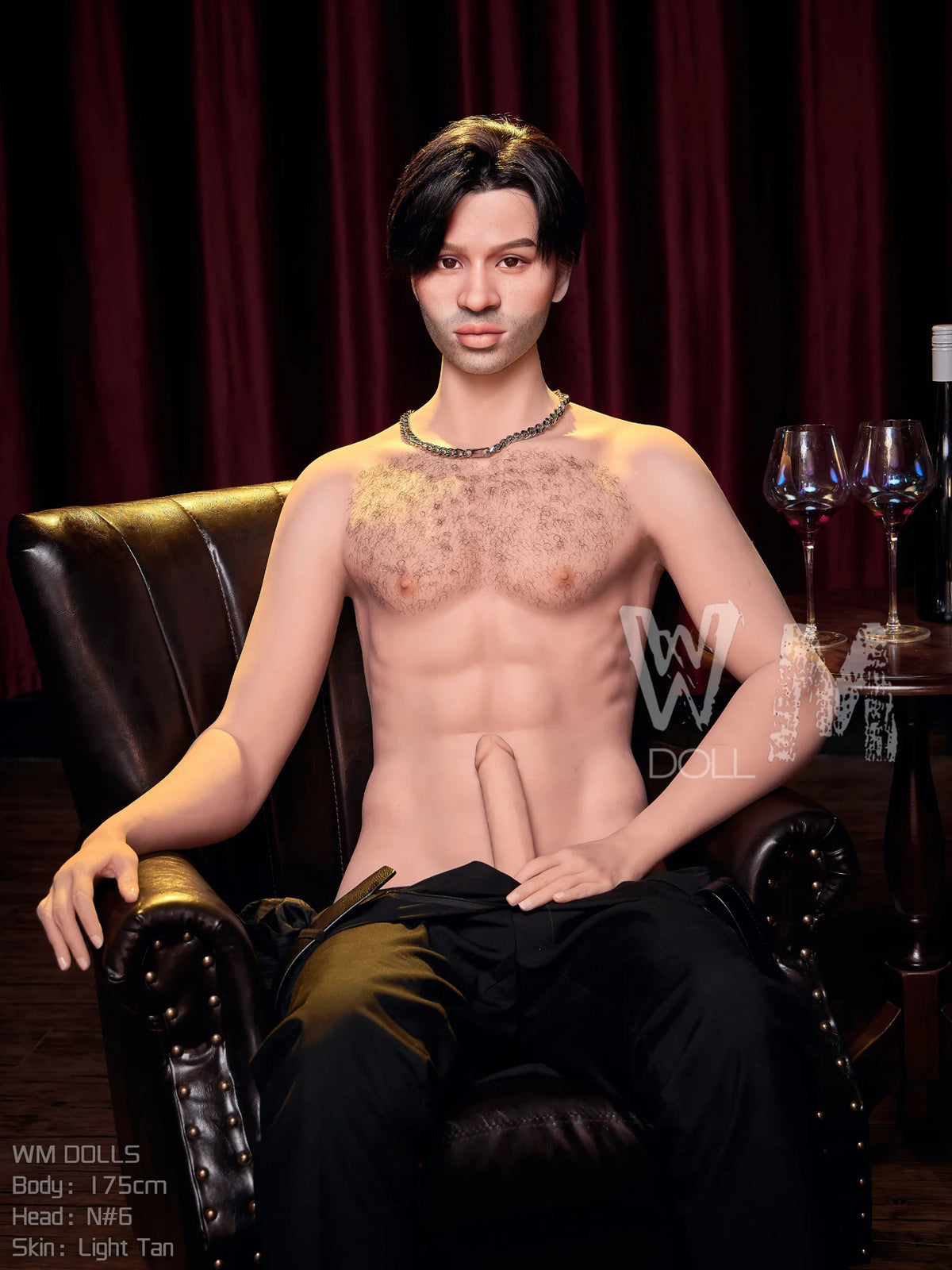 F4588-175cm(5ft8)-57kg Lifesize TPE Male Sex Doll | WM doll