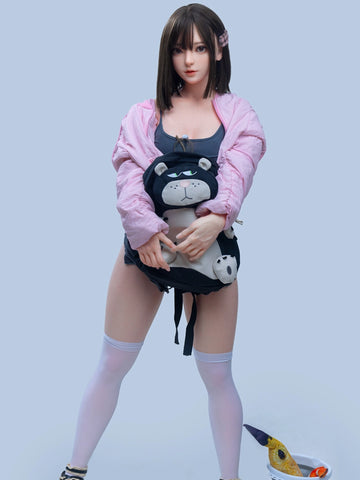 F5729—151cm/4ft9-34kg A Cup Silicone Asian Chinese Sex Doll  | Firefly Diary