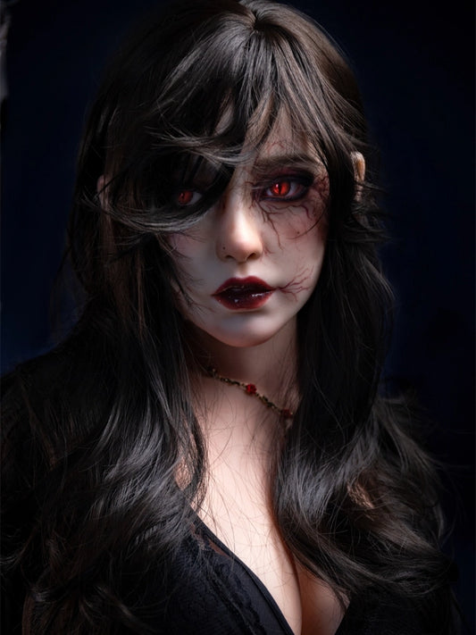 F2389-167cm(5ft5) D Cup S40 Halloween Silicone Sex Doll｜Irontech Doll