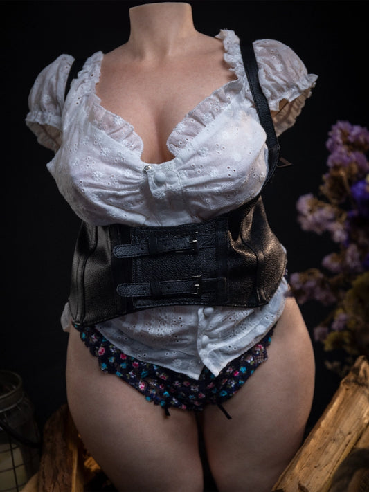 T445-27.56LB Medium Olivia BBW Sex Doll Silicone sex torso doll for Men | LoveNestle Series