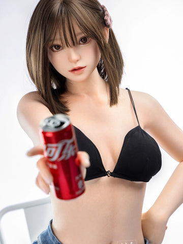 F5737—151cm/4ft9-34kg A Cup Silicone Asian Chinese Sex Doll  | Firefly Diary