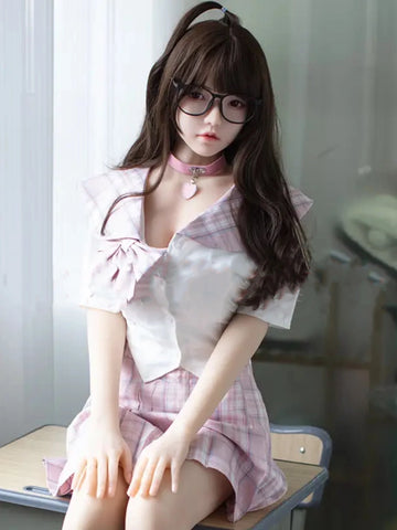 F5010-160cm/5ft3 D Cup Min סיליקון סיליקון חמוד בובת מין | JX Doll