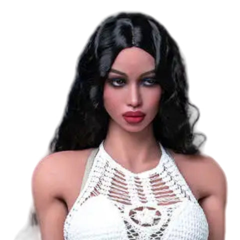 H717 Sex Doll Head-Attractive Tan girl【Irontech Doll Head