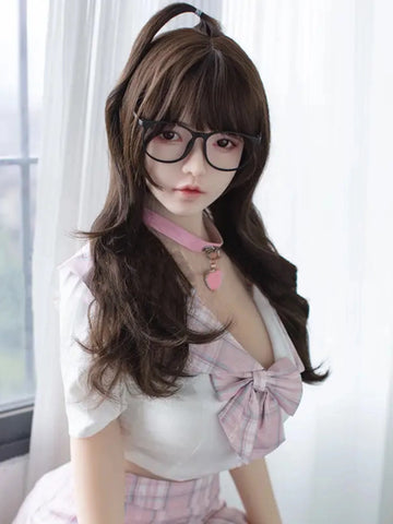 F5010-160cm/5ft3 D Cup Min סיליקון סיליקון חמוד בובת מין | JX Doll