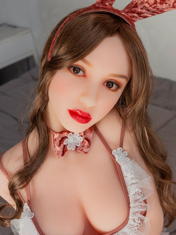 F3868-165cm/5ft4 F Cup Lovely Cute ארנב TPE בובת מין בריטית | HR Doll