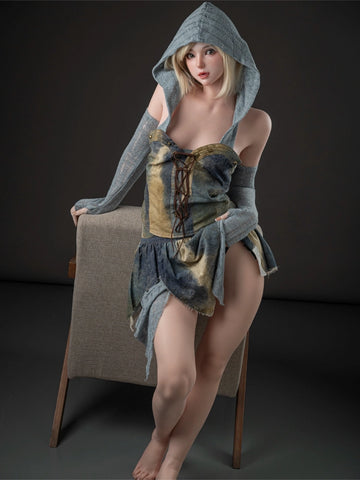 F7887k-160cm(5ft2)-40kg  Elara B cup Gel Filled Breasts Sex Doll with ROS Slicone Head 【IN STOCK USA】｜JX DOLL