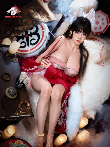 F9169- 165cm(5ft4)-32kg F Cup Silicone ROS Gel Breast Chinese Sex Doll丨Doll senior