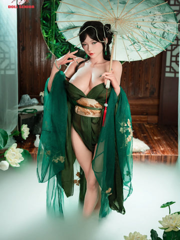 F9367- 165cm(5ft4)-32kg F Cup Virgo Female sex dolls Silicone Gel Breast丨Doll senior