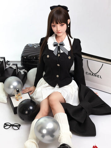 F4848- 163cm(5ft4)-35kg E Cup Silicone Busty Japanese Sex Doll – Full Breasts and Tight Waist Design丨Doll Senior