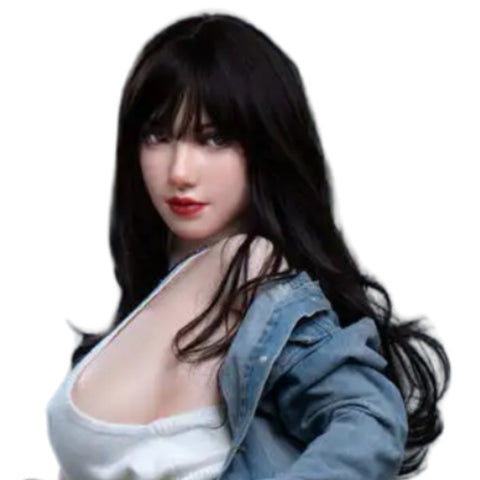 H814 Sex Doll Head-Silicone-Like a Thai pop star【Irontech Doll Head】