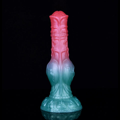 D403(1 LBS丨8.58'') Fantasy Dog Dildo Silicone Knot Dildo