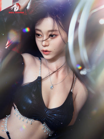 F5956- 165cm(5ft4)-35kg B Cup Silicone ROS Flat Chest Asian Celebrity Sex Doll丨Doll senior