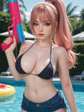 F6140-164cm(5.4ft) 36kg D Cup Asian Realistic Silicone Sex Doll丨SY Doll
