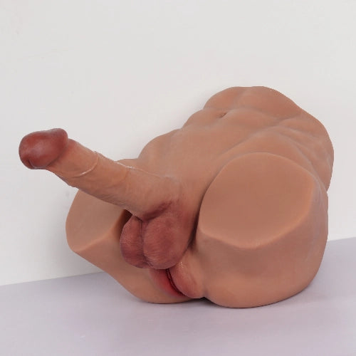 T210-Torso Doll With Big Dildo｜Male Torso Dildo Sex Toy