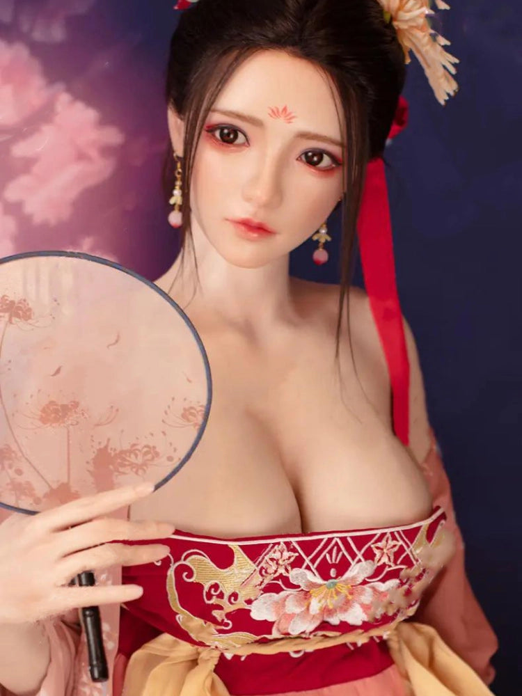 F5106-150cm/4ft9 D Cup Qi Chinese Sexy Silicone Sex Doll｜JX Doll