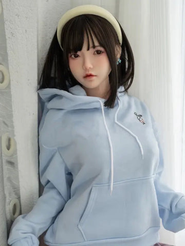 F5109-150cm/4ft9 D Cup Anzu Asian Sexy Mini Silicone Sex Doll｜JX Doll