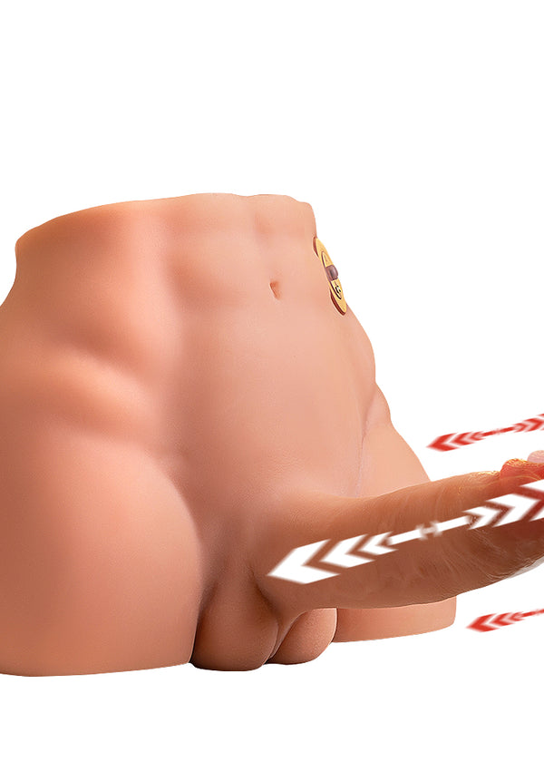 T904(9.56lb)  6.88″ Dildo Electric Male Rechargeable Sex Doll  Ass Torso Adult Toys For Female