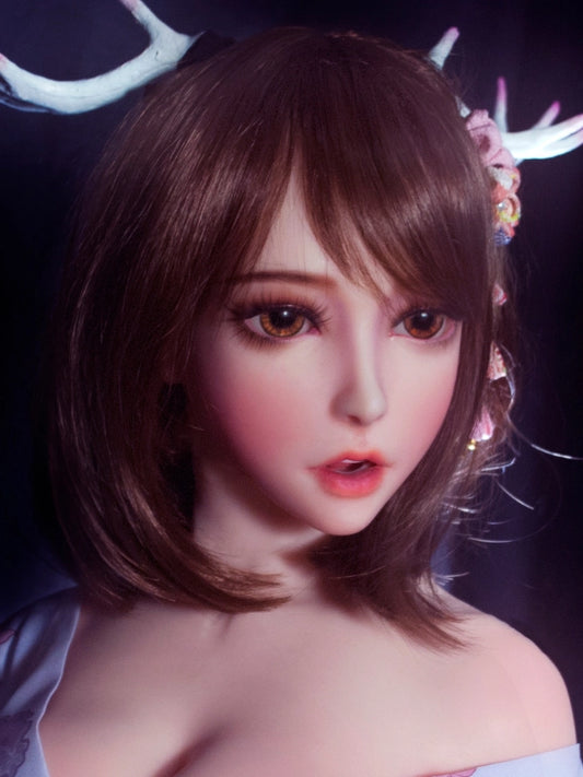 H528 Silicone Anime Sex Doll Head｜Elsa Babe Head