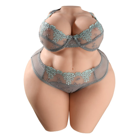 T501(25.3lb/45cm)Best Realistic BBW Sex Doll Torso|Big Round Ass