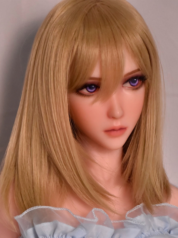 H500 Mini Anime Silicone Sex Doll Head｜Elsa Babe Head
