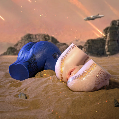 A647 - 17.6 lbs Scaly Fantasy Butt Silicone Sex Ass